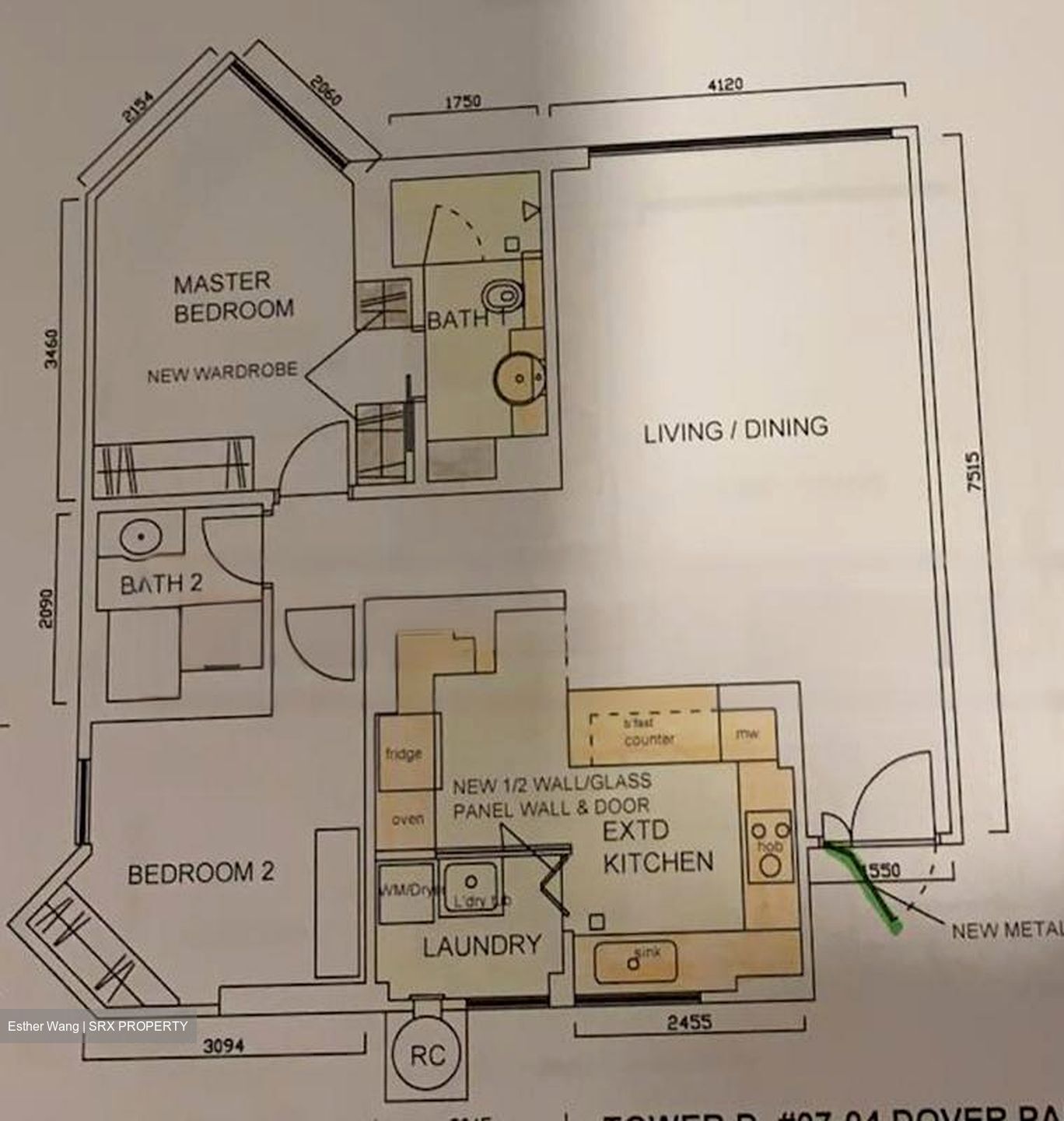 Dover Parkview (D5), Condominium #464976191